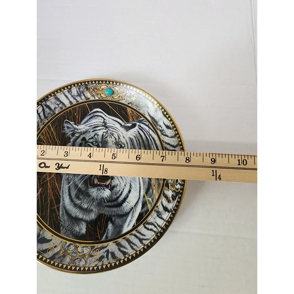 Franklin Mint Prowl of the Tiger Anthony Gibbs Ltd Porcelain Plate